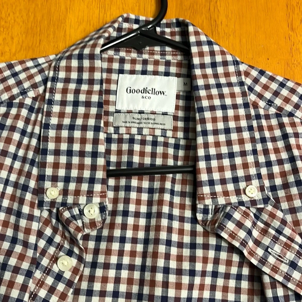Plaid button down - Picture 1 of 2